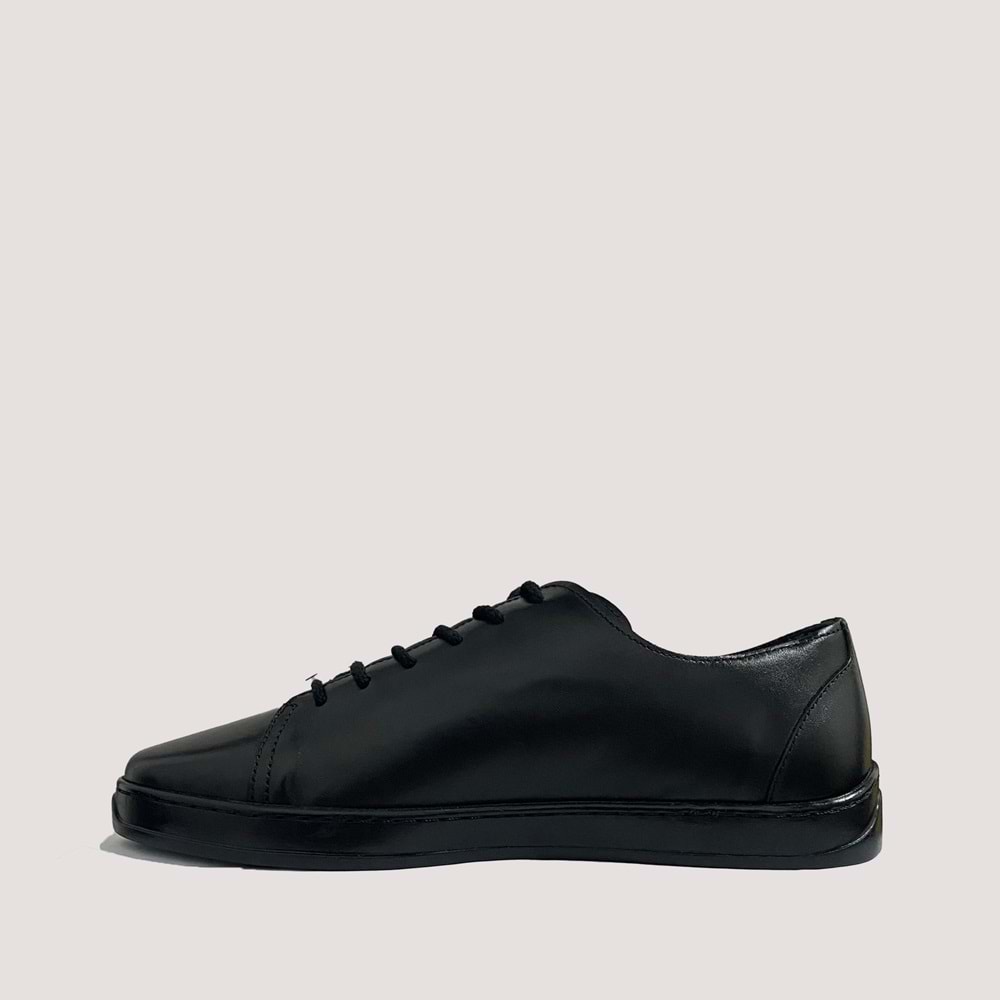 Luciano Bellini C12328 Erkek Deri Günlük Ayakkabı - Siyah - 41