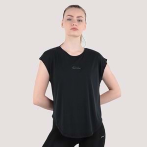 Slazenger Polina Kadın Kısa Kol T-Shirt S SİYAH
