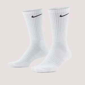 Nike Unisex Cushioned Crew Çorap 36/41 - Beyaz - STANDART